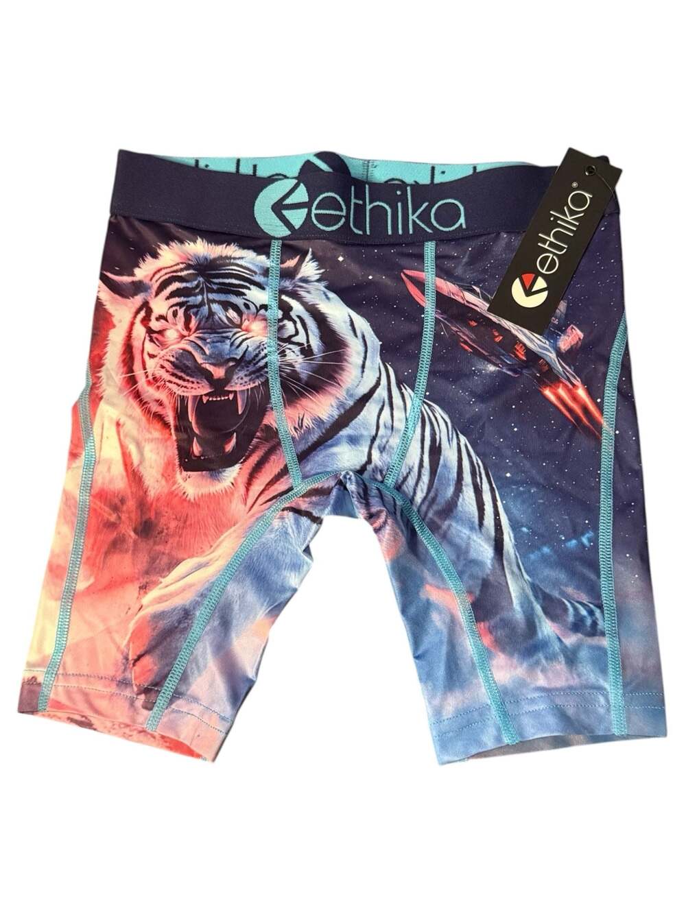 NWT Ethika Youth Terrestrial Tiger Staple Boxer Briefs